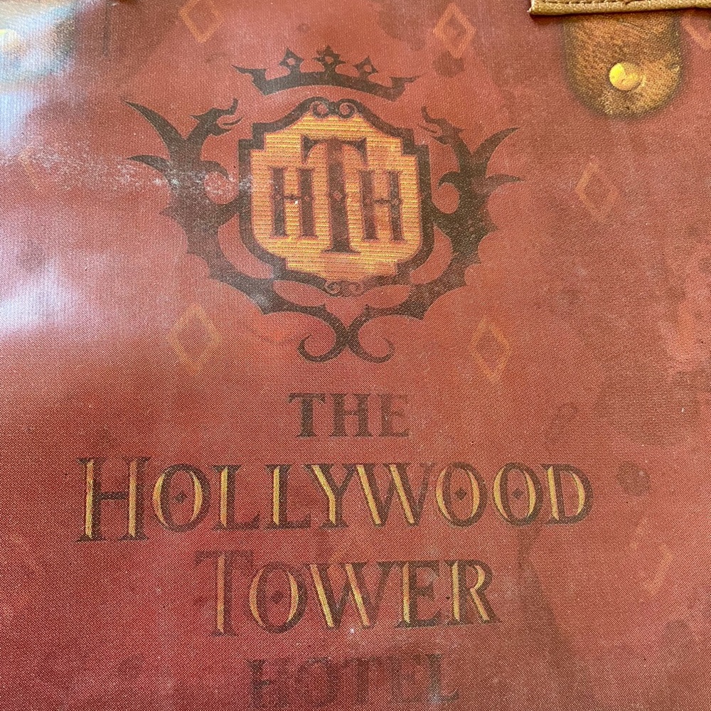 BNWT Disney Tower of Terror Tote Park Bag.